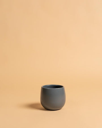 Vaso vitória cinza escuro | 14cm