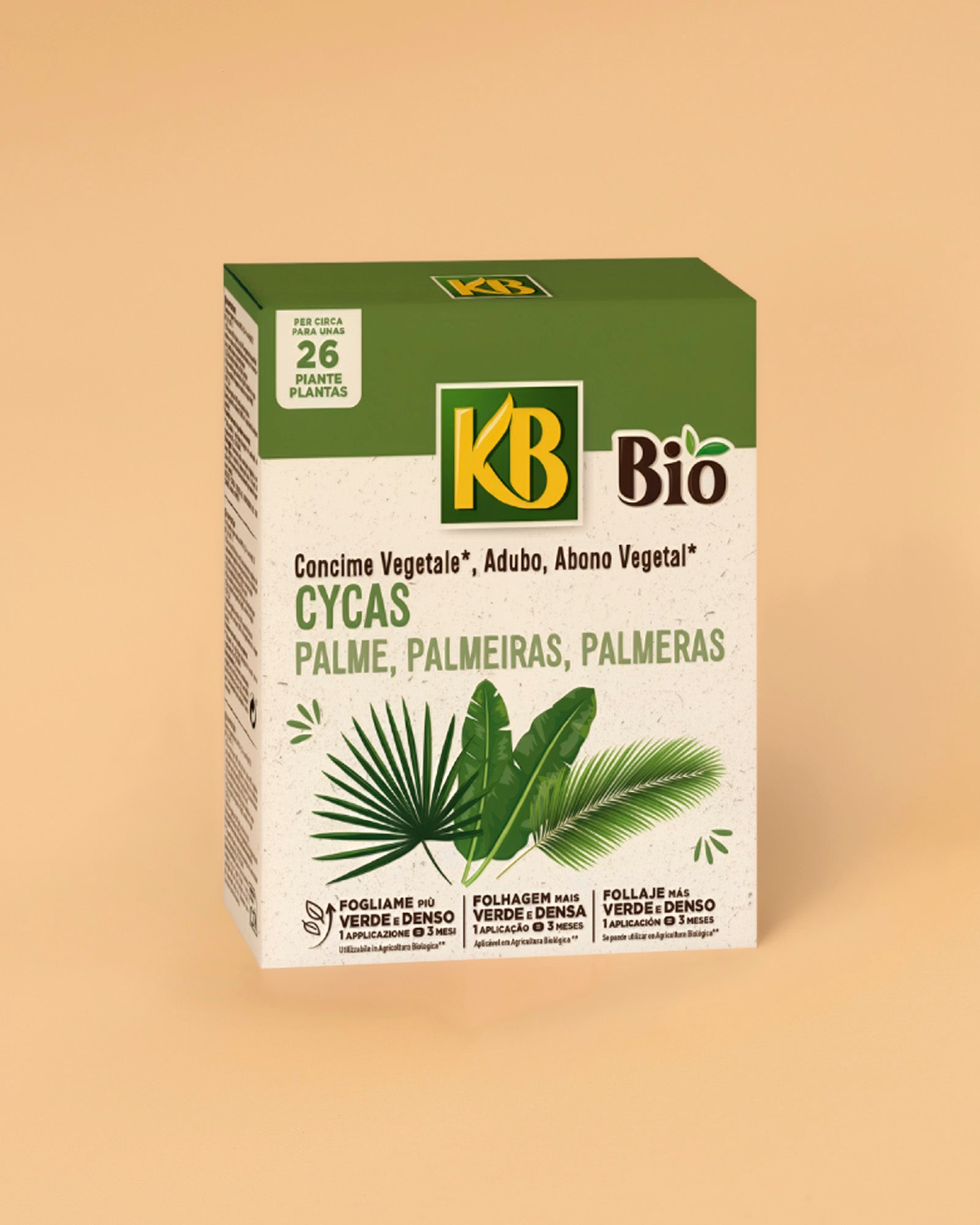 Adubo Granulado para Cycas e Palmeiras KB Bio