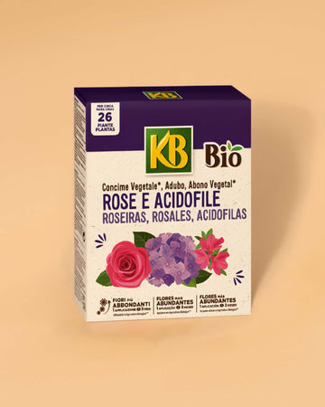 Adubo Granulado Roseiras e Plantas Acidófilas KB Bio 650gr